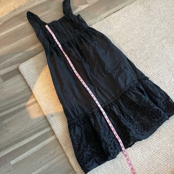 Johnny Was Jesminda Midi Eyelet Dress Silk - Picture 9 of 12